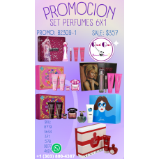 Promoción 6X1 en Perfumes de Marca Aprovecha los Mejores Precios  B23091