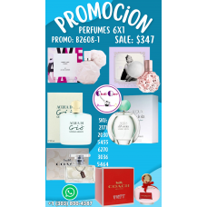 Perfumes en Oferta 6X1 Fragancias Premium a Precios Únicos B26081