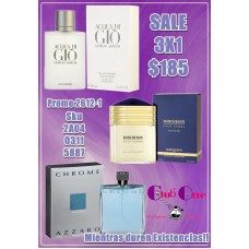 Fragancias Sofisticadas Perfumes para Hombre 3x1 en Oferta Exclusiva