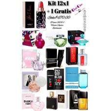 Kit 12X1 Perfumes En Promoción +1 Un Perfume Gratis 