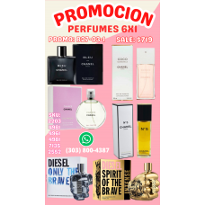 Perfumes de Lujo a Precio de Oferta Promoción 6x1
