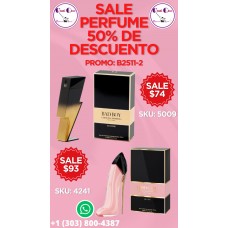Aprovecha el 50% de Descuento en Perfumes Premium B25112