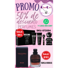 Perfumes al 50% de Descuento La Mejor Promoción del Año B2368544