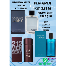 Perfume Para Hombre 3x1 El Regalo Perfecto Para Sorprender A Tu Pareja