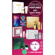 Aprovecha Perfumes 6x1 para Hombre y Mujer B18111