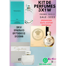 Especial para Ellas Perfumes para Mujer en Promoción 3x1