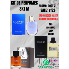 Perfumes para Hombre al Mejor Precio 3 por 1 Oferta