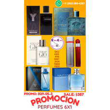 Descubre las mejores marcas de perfumes en nuestra promoción 6x1
