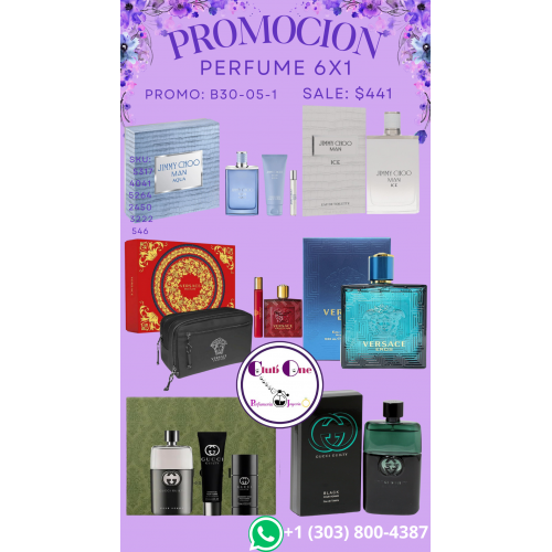 No Te Pierdas la Promoción de Perfumes 6x1