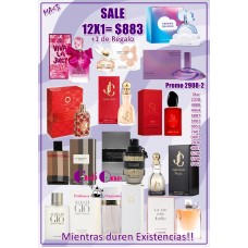 Oferta Única Perfumes 12x1 + Regalo Exclusivo de Perfume