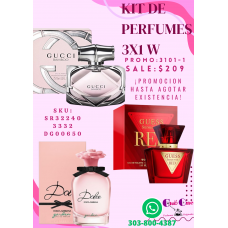 Promo Especial Perfumes para Mujer 3x1 Compra Ya
