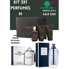 Oferta Limitada en Perfumes para Hombre 3x1