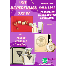 Explora Nuestro Catálogo Perfumes para Mujer 3x1