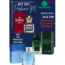 Regala Fragancias Promoción 3x1 en Perfumes para Hombre