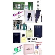 Promoción De Perfumes 6X1 W/M + Muestra Gratis