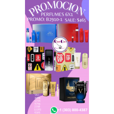 Perfumes en Descuento 6x1 Fragancias para Mujer y Hombre B29101