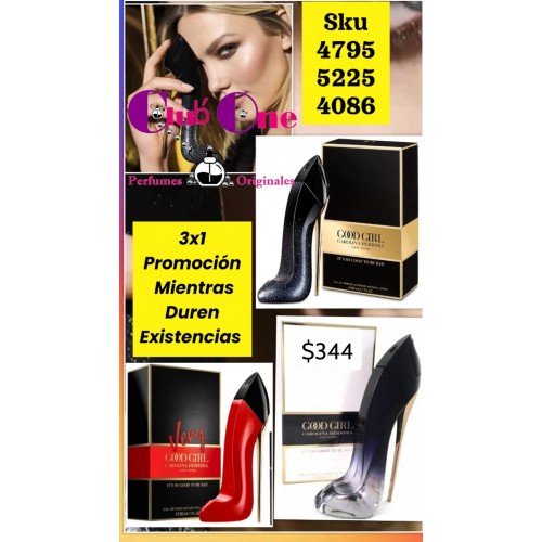 Carolina Herrera W Promoción De Perfume 3X1