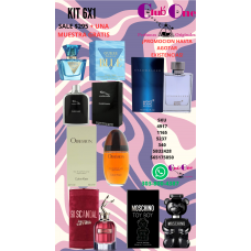 Descuento Especial Perfumes Exclusivos con Kit 6x1