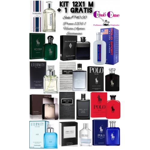 12X1 Promoción De Perfumes +1 Perfume Gratis