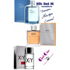 Explora Nuevos Aromas Perfumes para Hombre en Kit 3x1 con Descuento