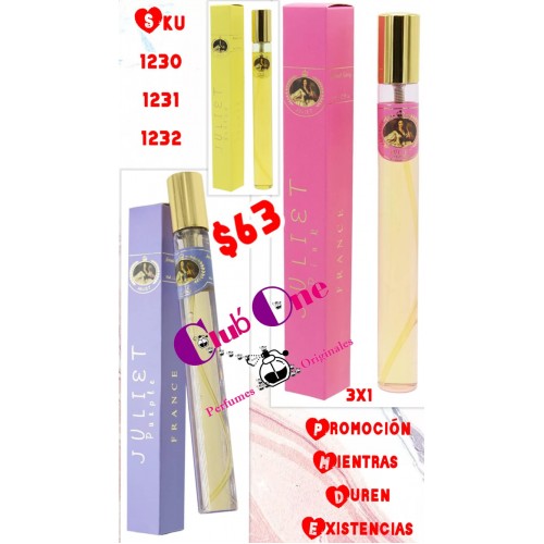 Rebaja de Perfume Juliet 3X1 Rebaja de Perfume Juliet 3X1