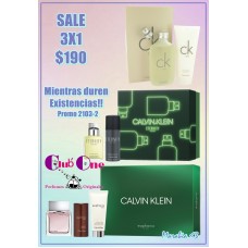 Rebajas Set de regalo Calvin Klein 3X1